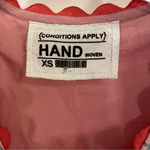 Sundance Aranza Dress by Conditions Apply – Pink Embroidered Maxi Dress (XS) - Picture 6 of 10